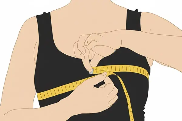 Cómo calcular la talla de sujetador